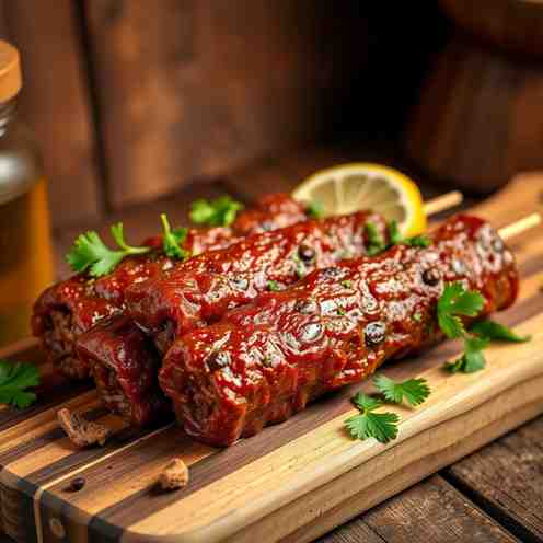 Juicy Ground Beef Logs - Jordanian Kebabs Recipe